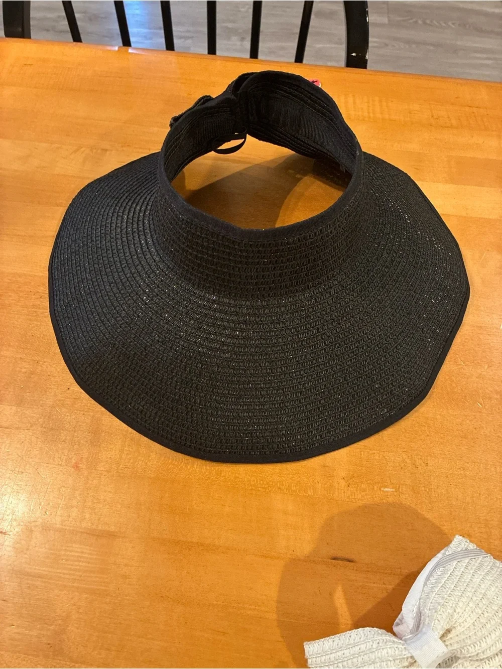 3 Pack Of Women’s Sun Hats Wide Brim, Bow On Back, Black, White, Cheetah Print